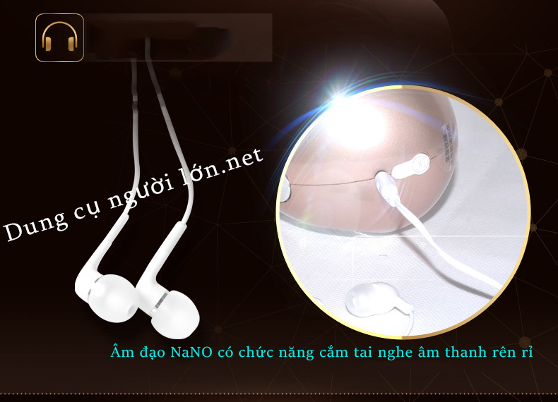 Máy thủ dâm tự động NaNo mạ kim cao cấp